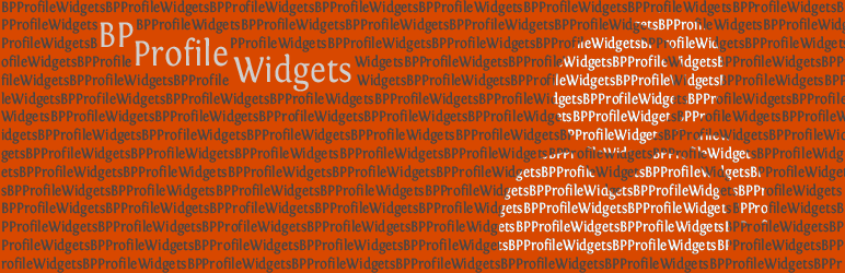 WordPress BP Profile Widgets Plugin Banner Image
