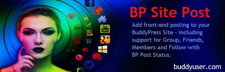 WordPress BP Site Post Plugin Banner Image