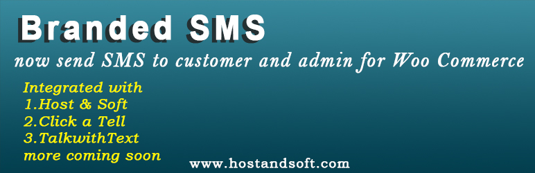 WordPress Branded SMS Plugin Banner Image