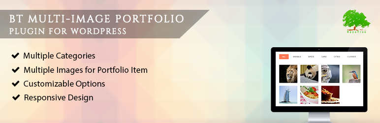 WordPress BT Multi-image Portfolio Plugin Banner Image