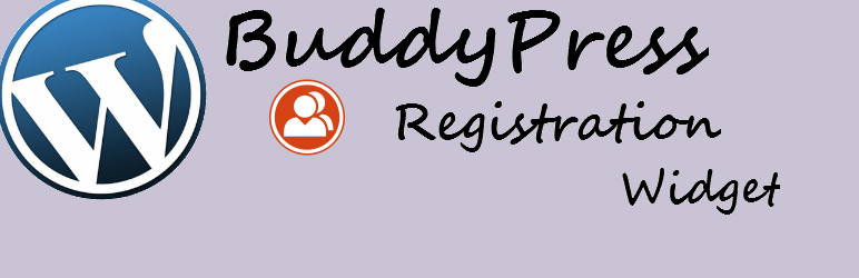 WordPress BuddyPress Registration Widget Plugin Banner Image