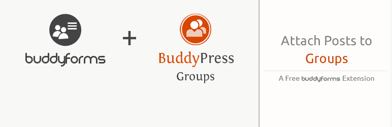 WordPress BuddyForms Attach Post with Group Plugin Banner Image