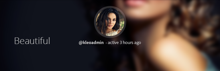 WordPress BuddyPress Default Cover Photo Plugin Banner Image