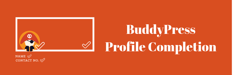 WordPress BuddyPress Profile Completion Plugin Banner Image