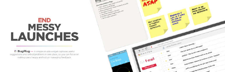 WordPress BugPlug by OMATUM Plugin Banner Image