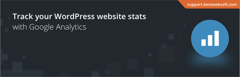 WordPress Google Analytics by BestWebSoft Plugin Banner Image