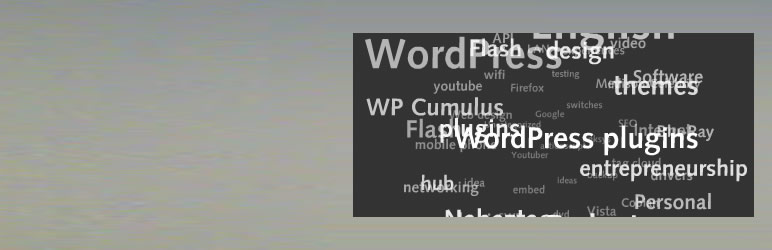 WordPress 3D Tag Cloud Plugin Banner Image