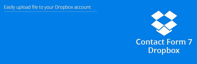 WordPress Contact Form 7 Dropbox Plugin Banner Image