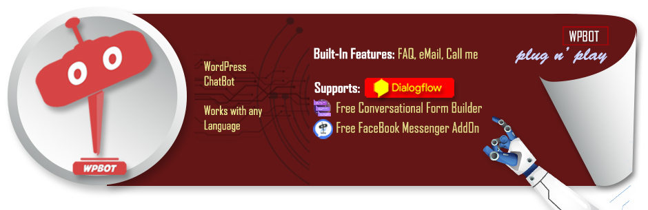 WordPress ChatBot for WordPress WPBot Plugin Banner Image