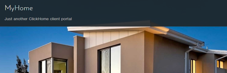 WordPress ClickHome-MyHome Plugin Banner Image