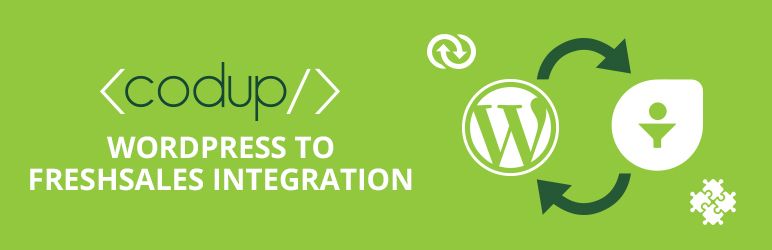 WordPress WordPress to Freshsales Integration Plugin Banner Image