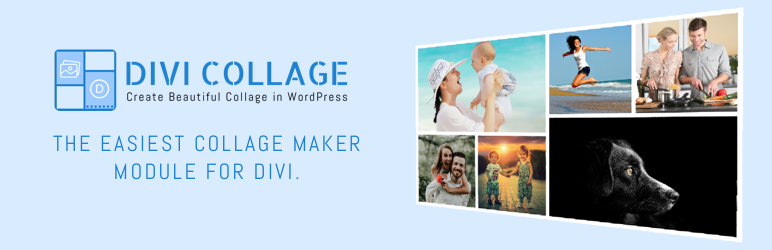 WordPress Divi Collage Plugin Banner Image