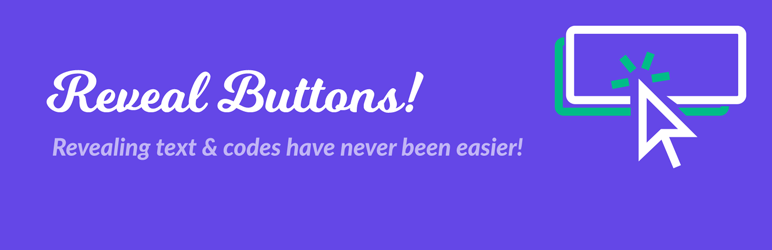 WordPress Coupon Reveal Button Plugin Banner Image