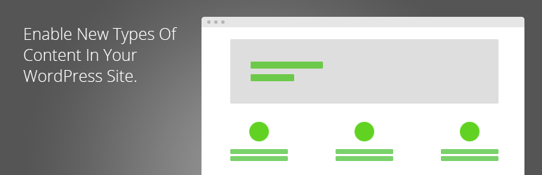 WordPress CPO Content Types Plugin Banner Image