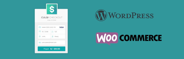 WordPress Culqi Integracion Plugin Banner Image