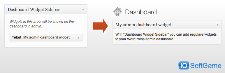 WordPress Dashboard Widget Sidebar Plugin Banner Image