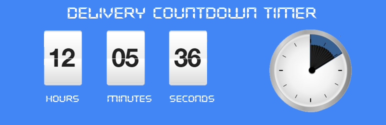 WordPress Delivery Countdown Timer Plugin Banner Image