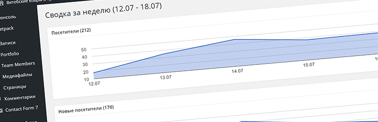 WordPress DL Yandex Metrika Plugin Banner Image