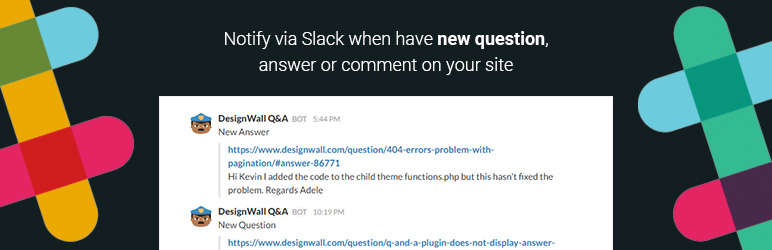 WordPress DWQA Slack Integration Plugin Banner Image