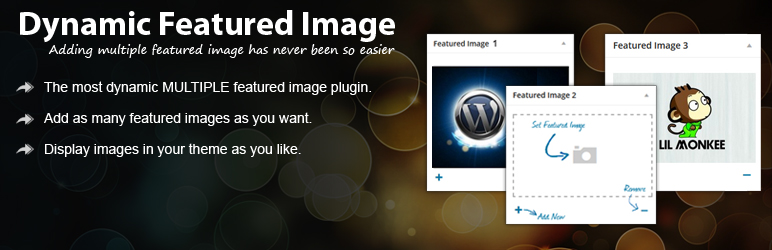 WordPress Dynamic Featured Image Plugin Banner Image