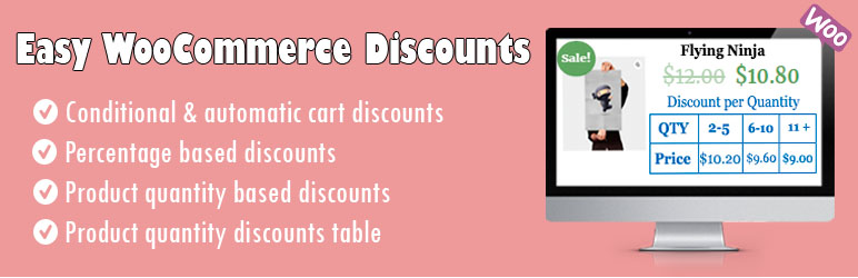 WordPress Easy WooCommerce Discounts – WooCommerce Dynamic Pricing & Discounts Plugin Banner Image