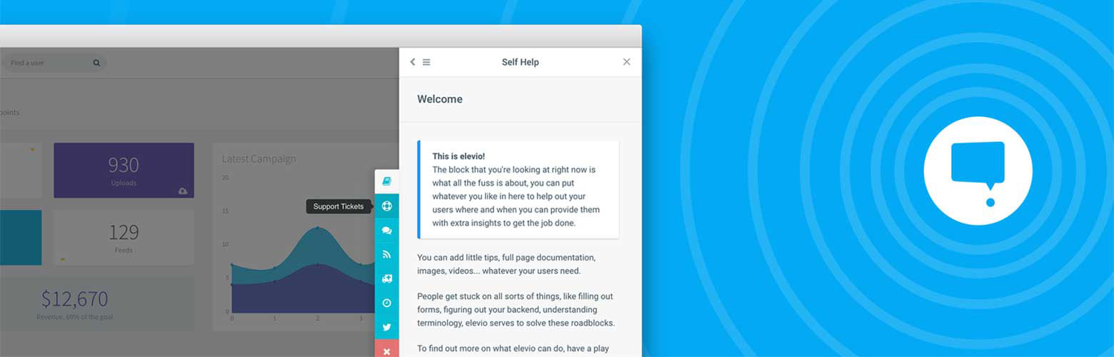 WordPress Elevio Plugin Banner Image