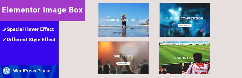 WordPress Elementor ImageBox Plugin Banner Image