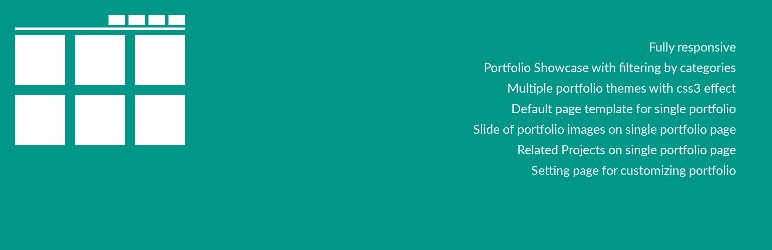 WordPress Filterable Portfolio Plugin Banner Image
