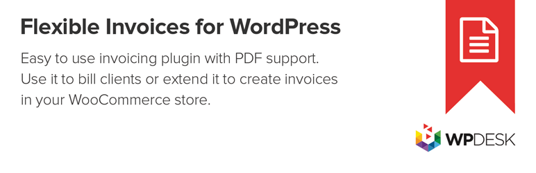 WordPress Flexible Invoices for WordPress Plugin Banner Image