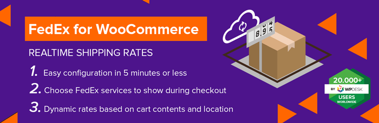 WordPress Flexible Shipping for FedEx and WooCommerce Plugin Banner Image