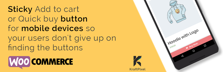 WordPress Floating Quick Buy Button for WooCommerce Plugin Banner Image