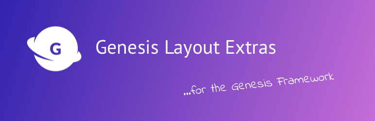 WordPress Genesis Layout Extras – Default Layouts in Genesis for WordPress Plugin Banner Image