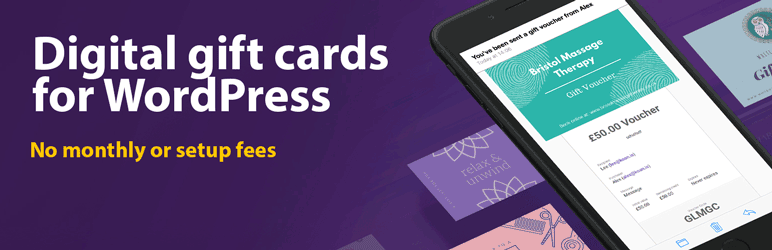 WordPress Gift Up! Gift Cards for WordPress and WooCommerce Plugin Banner Image