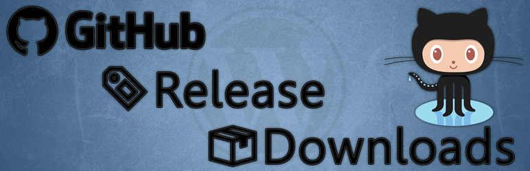 WordPress GitHub Release Downloads Plugin Banner Image