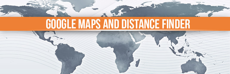 WordPress Google Maps and Distance Finder plugin Plugin Banner Image