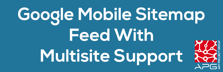 WordPress Google Mobile Sitemap Feed With Multisite Support Plugin Banner Image