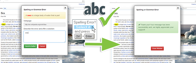 WordPress Webmaster Spelling Notifications Plugin Banner Image
