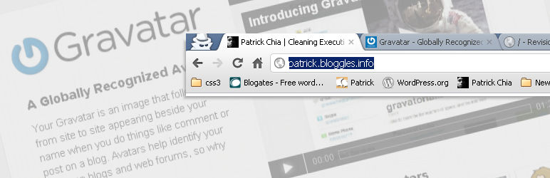 WordPress Gravatar Favicon Plugin Banner Image