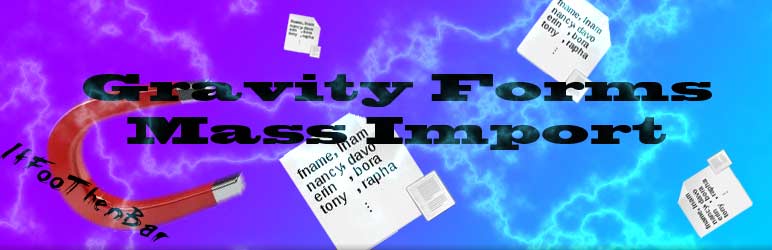 WordPress Gravity Forms Mass Import Plugin Banner Image