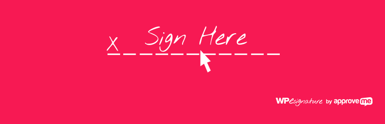 WordPress Gravity Forms Signature Add-On Plugin Banner Image