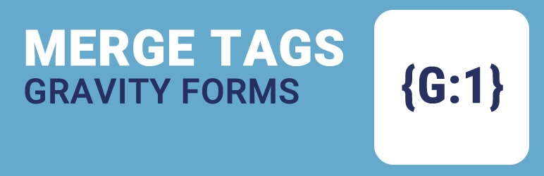 WordPress GravityWP – Merge Tags Plugin Banner Image