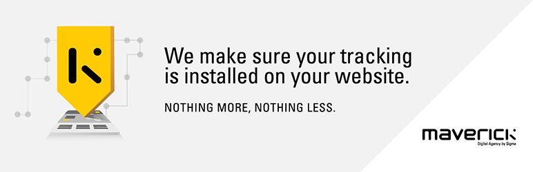 WordPress GTM by Maverick Plugin Banner Image