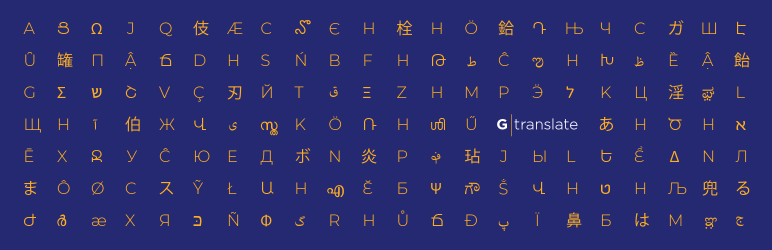 WordPress Translate WordPress with GTranslate Plugin Banner Image