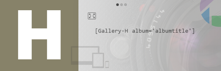 WordPress H Gallery Plugin Banner Image