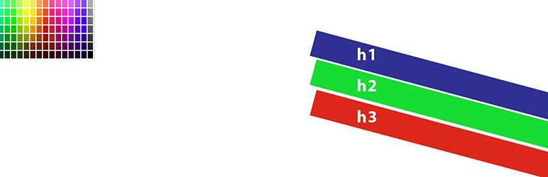 WordPress Heading Color Options Plugin Banner Image