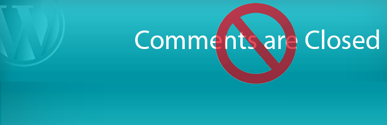 WordPress Hide \Comments are closed\ Text Plugin Banner Image