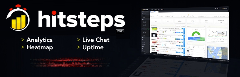 WordPress Hitsteps Web Analytics Plugin Banner Image