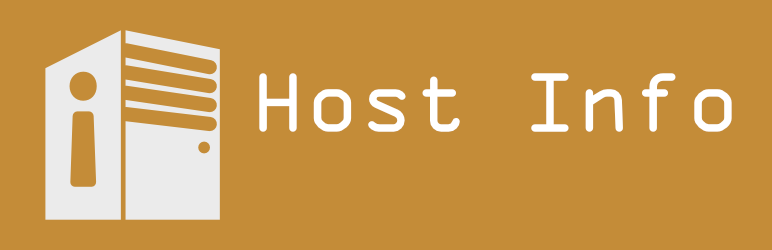 WordPress Host Info Plugin Banner Image