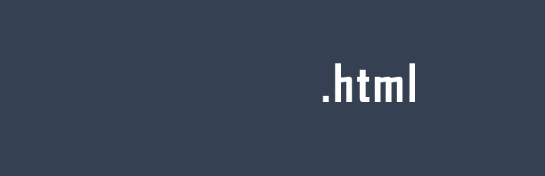 WordPress html suffix Plugin Banner Image