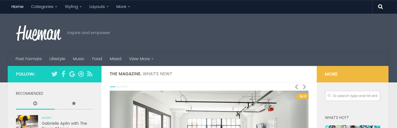 WordPress Hueman Addons Plugin Banner Image